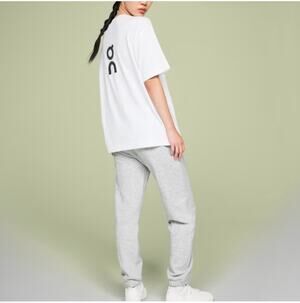 On Running Pants Womens Small Gray Club Jogger Athletic Sporty Travel Lounge Gym
